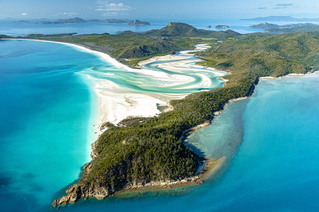 Hill Inlet und Whitehaven Beach, Whitsunday Islands, Australien